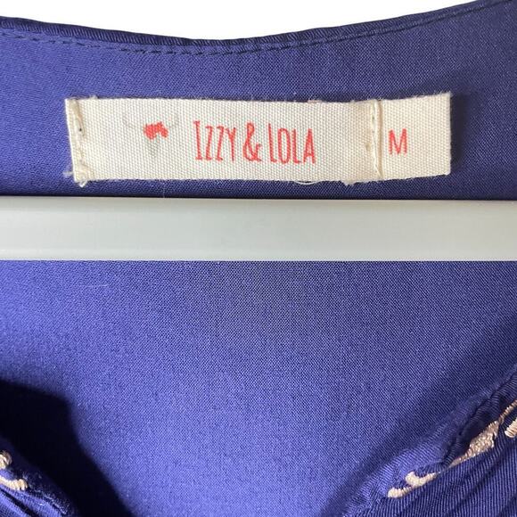 Izzy & Lola Juniors Cap Sleeve V Neck Tunic/Mini Dress - Picture 3 of 5